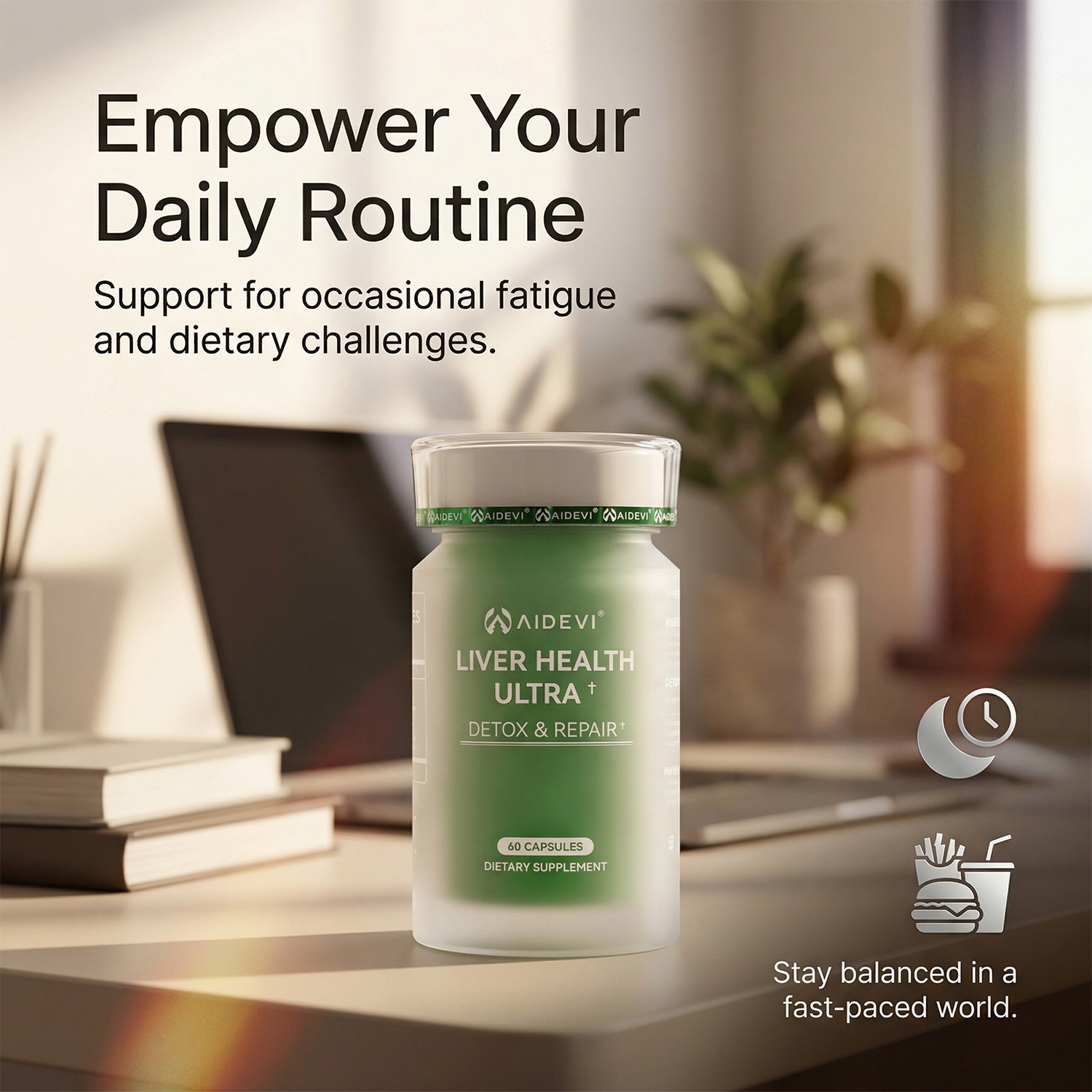 AIDEVI Liver Health Ultra | Advanced Liver Detox & Repair Formula